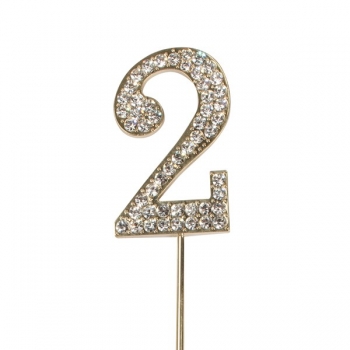 BAKE A CAKE Diamant Zahl Pic Gold 4 BAKE A CAKE Diamant Zahl Pic Gold 4